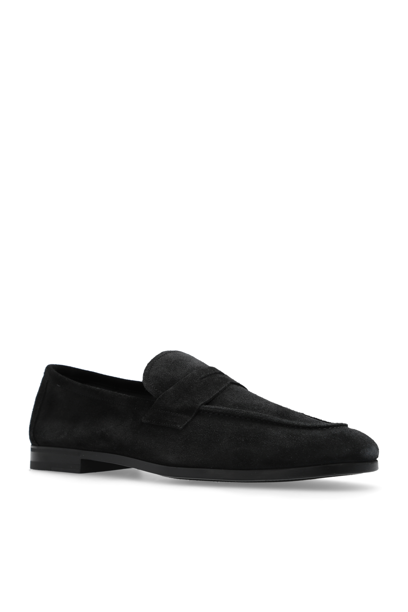 Czarny Buty typu 'loafers' Tom Ford - SchaferandweinerShops